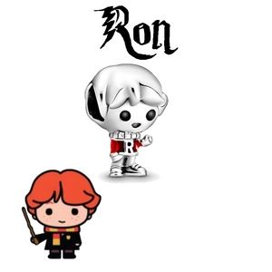 **Brand New 925 Sterling Silver Ron Wesley Charm Fits Moment Pandora